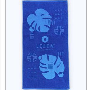 Liquid IV Ocean Blue Beach Towel